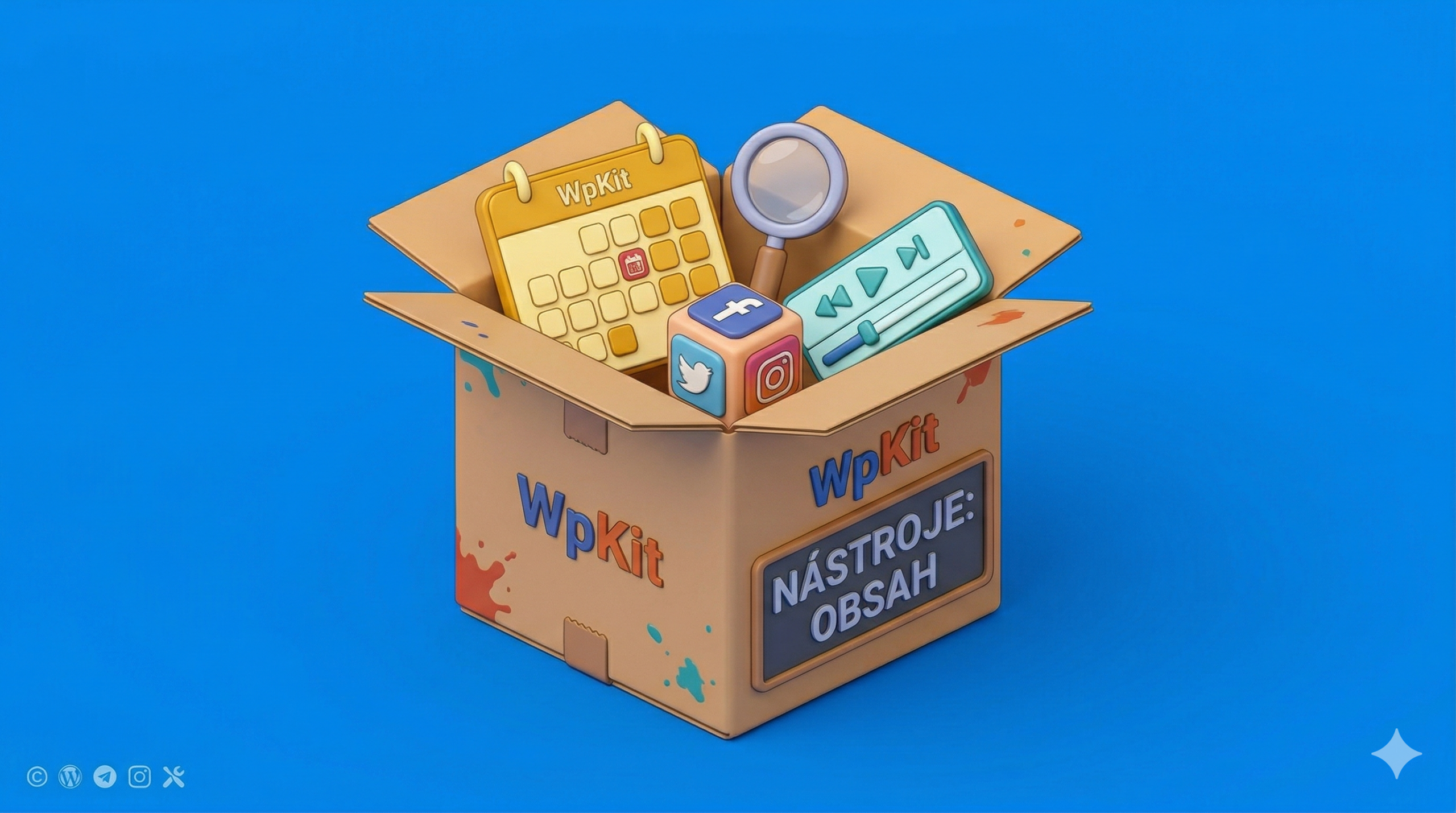 Jaké nástroje obsahuje WpKit?